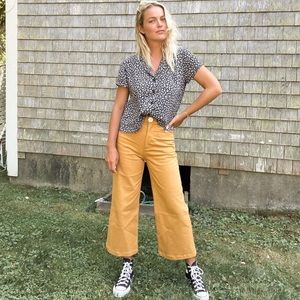 Whimsy + Row Flora Pant in Gold
